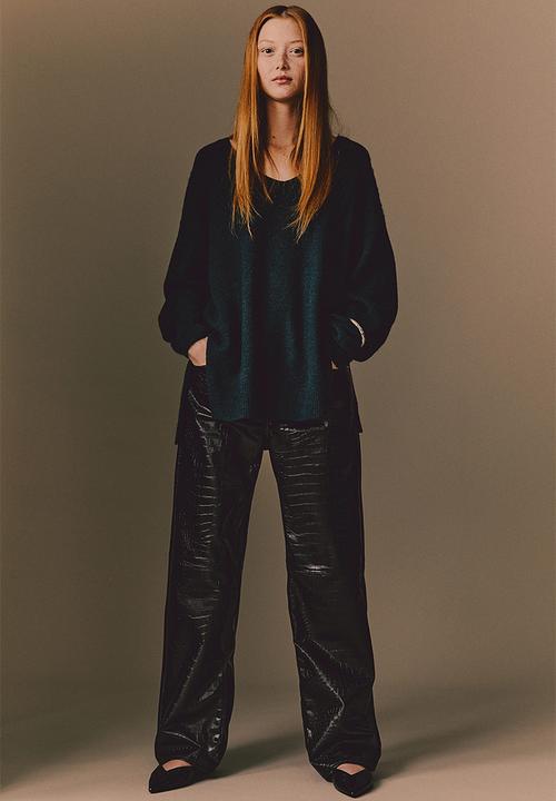 H&M - Oversized jumper - green