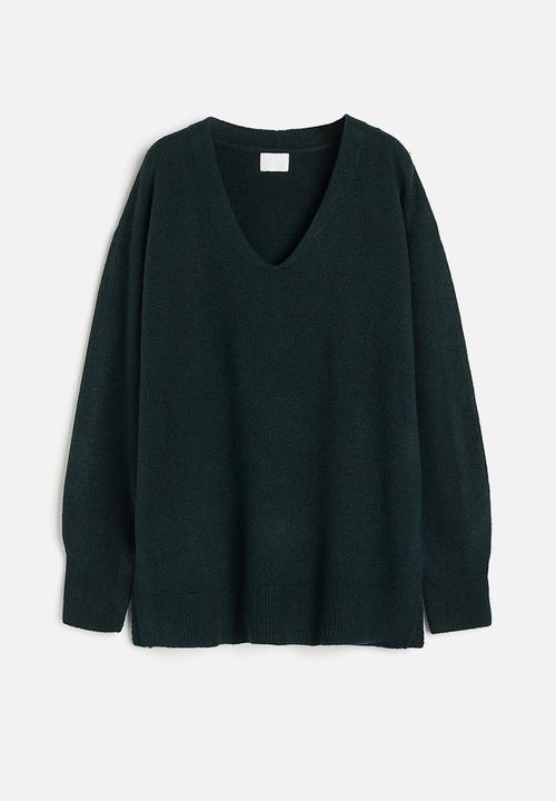 H&M - Oversized jumper - green