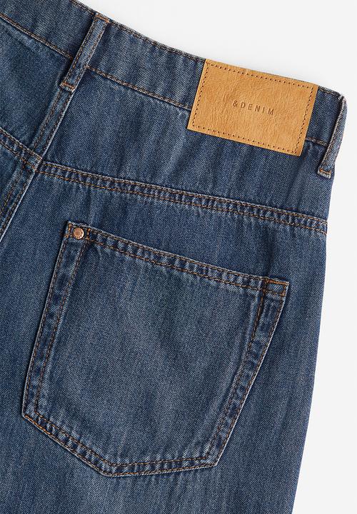 H&M - Feather soft straight regular jeans - blue