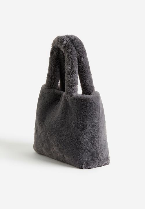 H&M - Fluffy shopper - dark grey