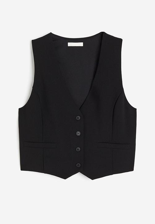 H&M - Suit waistcoat - black
