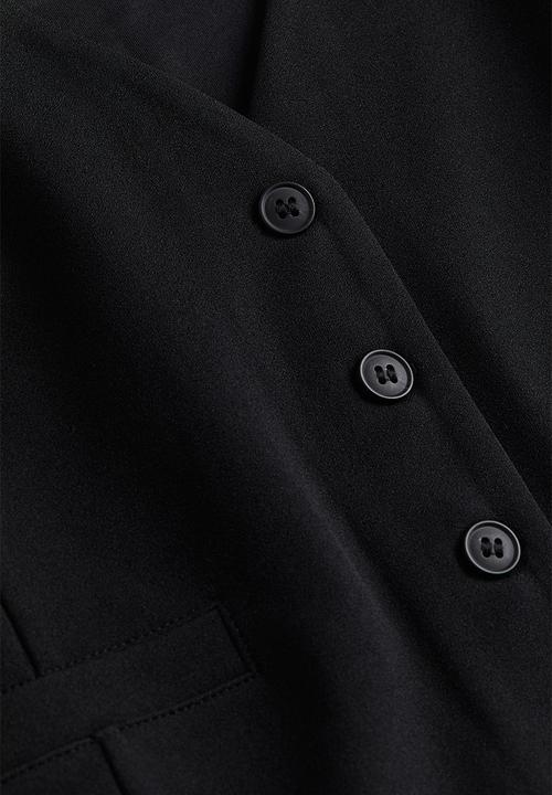 H&M - Suit waistcoat - black