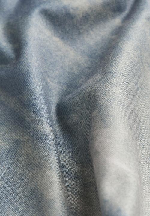 H&M - Jersey maxi skirt - light khaki green/tie-dye