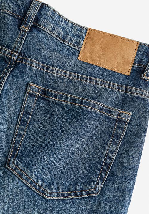 H&M - Straight low jeans - denim blue