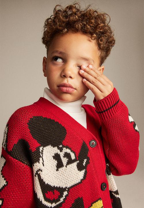 H&M - Jacquard -knit cardigan - red