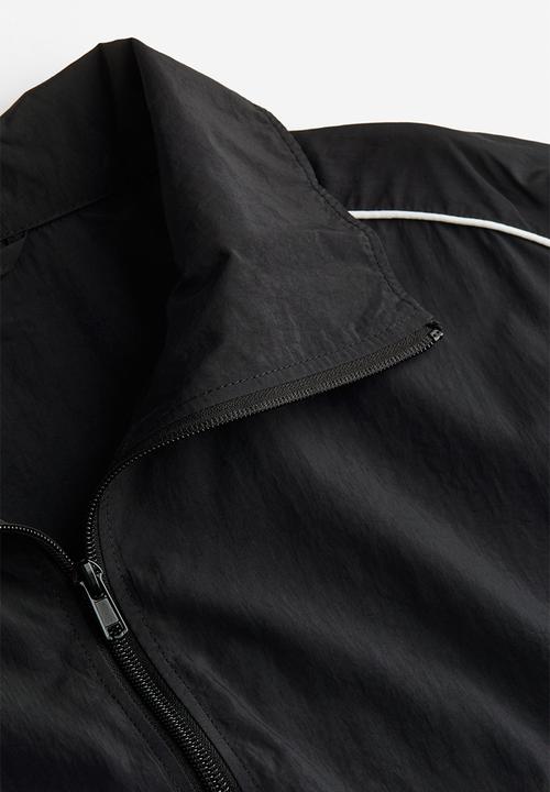 H&M - Nylon windbreaker - black
