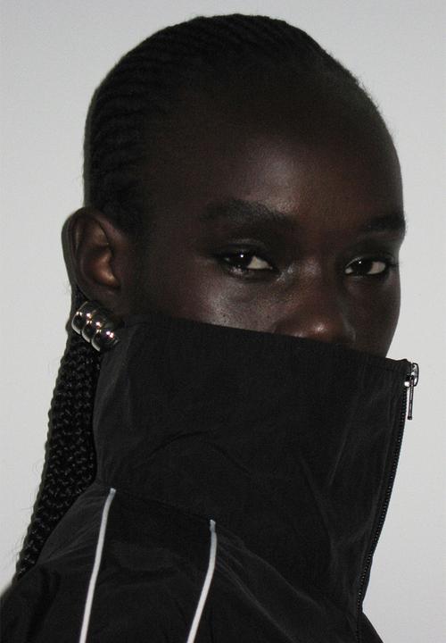 H&M - Nylon windbreaker - black