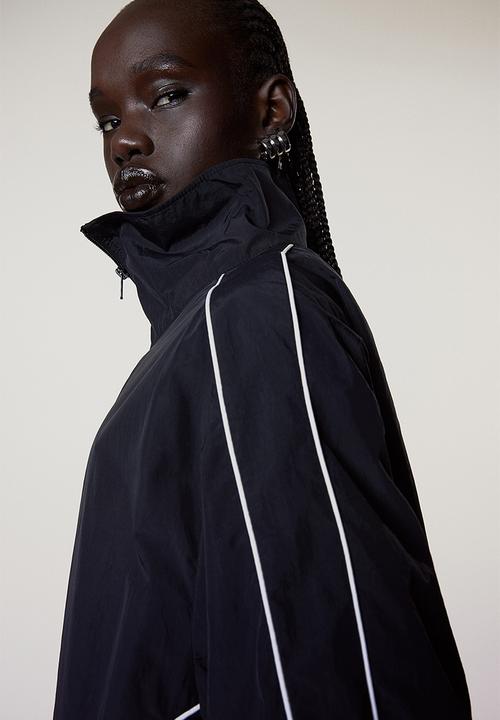 H&M - Nylon windbreaker - black