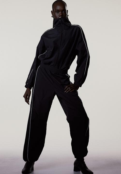 H&M - Nylon windbreaker - black