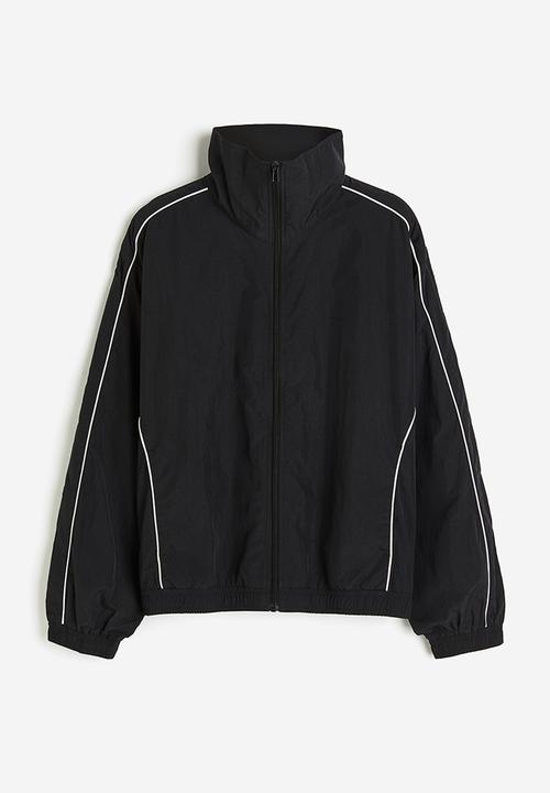 H&M - Nylon windbreaker - black