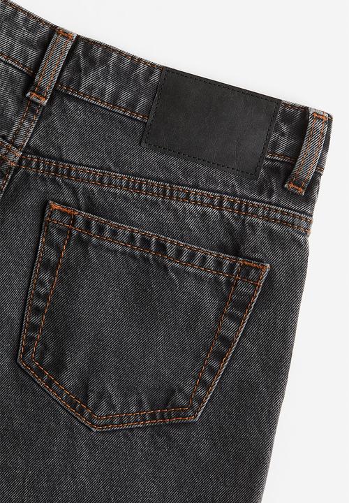 H&M - Straight low jeans - dark grey 