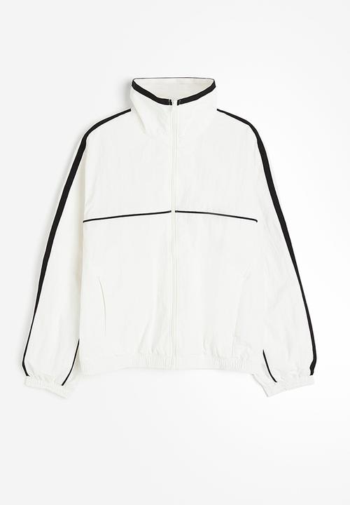 H&M - Nylon windbreaker - white, multi