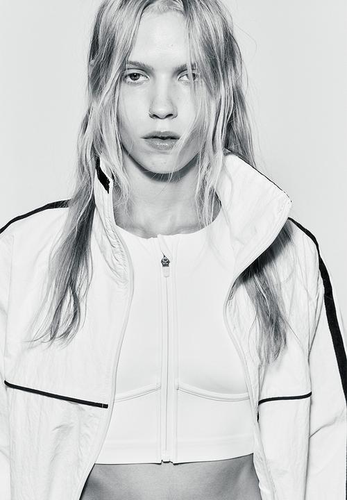 H&M - Nylon windbreaker - white, multi