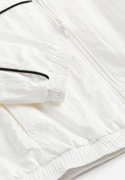 H&M - Nylon windbreaker - white, multi