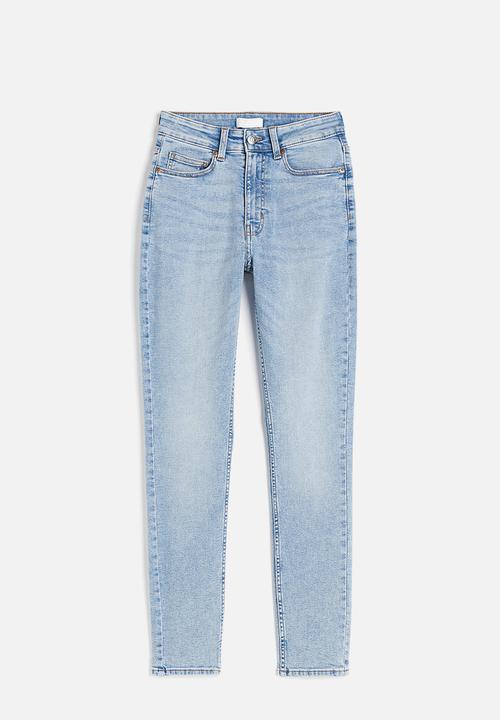 H&M - Skinny high jeans - blue
