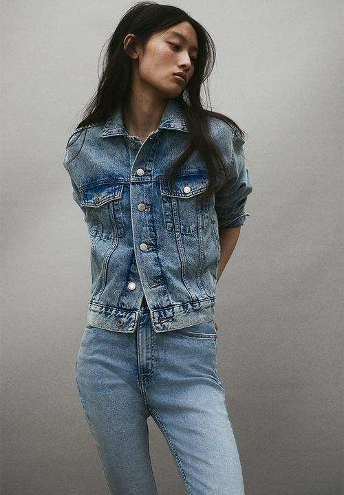 H&M - Skinny high jeans - blue