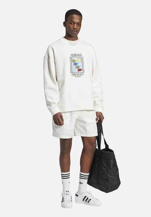 adidas Originals - Olympic shorts - cloud white