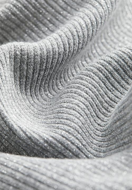 H&M - One-shoulder top - grey