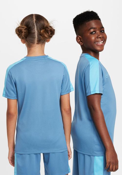 Nike - K Nk Df Acd23 Top Short sleeve Br - Aegean Storm/Baltic Blue