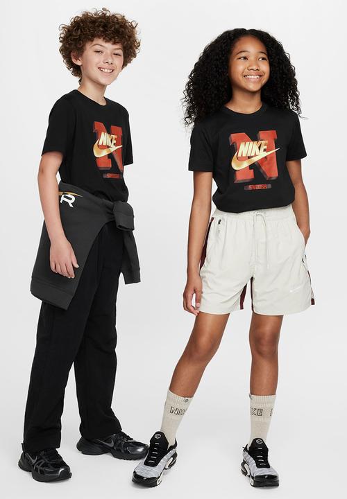 Nike - K Nsw Tee Futura Hbr Short sleeve nl - Black