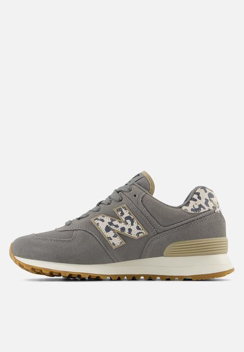 New Balance  - 574 v2 - wl574ij2 - harbor grey - animal print