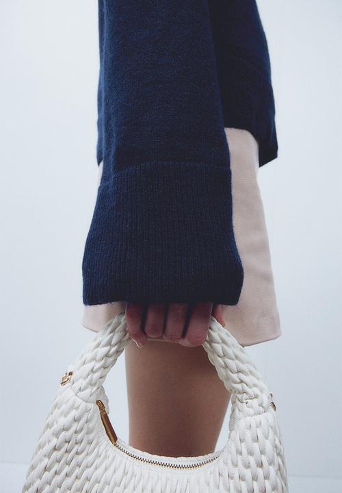 H&M - Fine-knit jumper - navy blue
