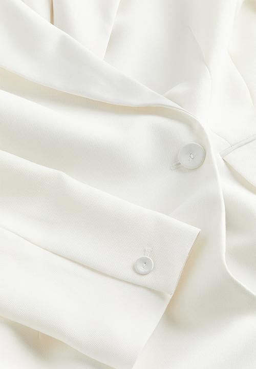 H&M - Fitted blazer dress - white