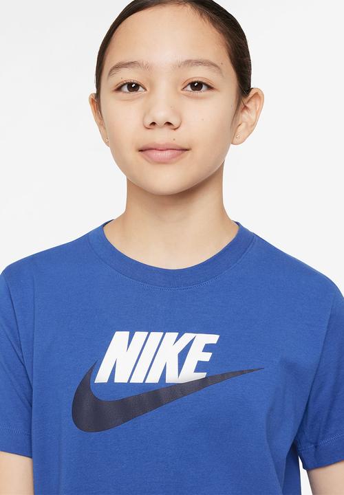Nike - K Nsw Tee Futura Hbr - Game Royal