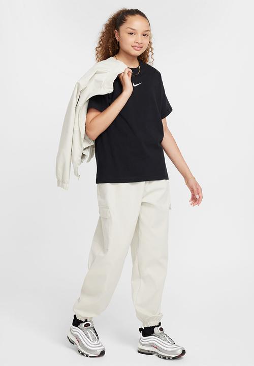 Nike - G Nsw Cargo Pant Sty Star - Light Bone & White
