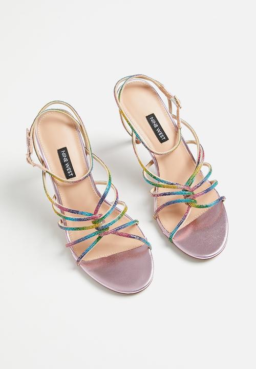 Nine West - Fame ankle strap heel - multi