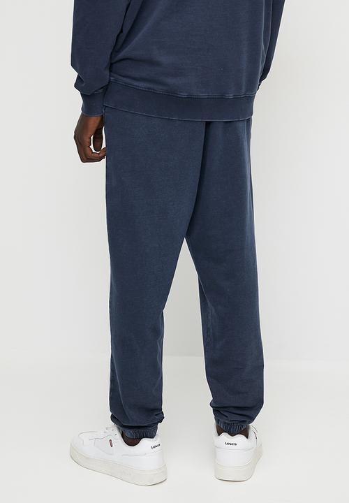 Superbalist - Tokyo Regular Acid Wash Sweatpants  - Navy
