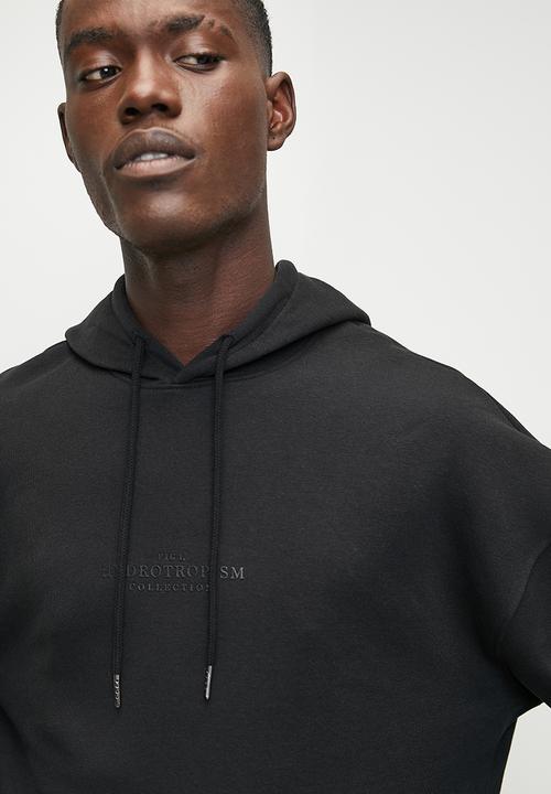 Superbalist - Oversize Sup Fashion Print Hoodie - Black