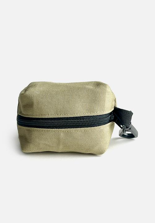 Houndstooth - Clip on Bag Holders - stone