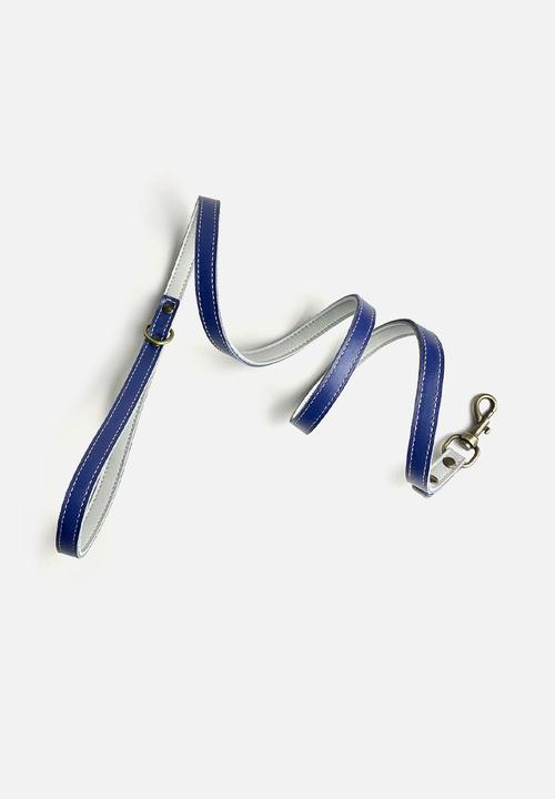 Houndstooth - Rope Handle Lead - Grey