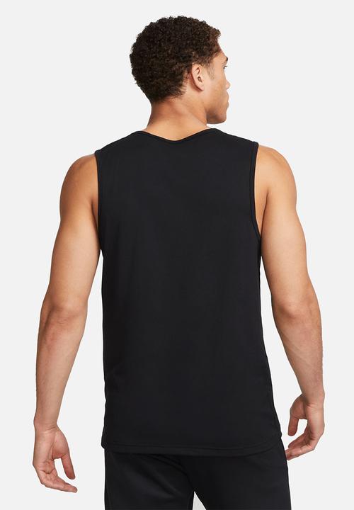 Nike - Dri-FIT Hyverse Fitness shirt tank - black/white
