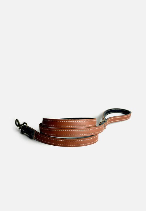 Houndstooth - Rope Handle Lead - Black