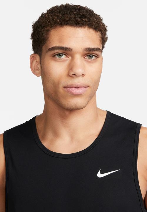 Nike - Dri-FIT Hyverse Fitness shirt tank - black/white