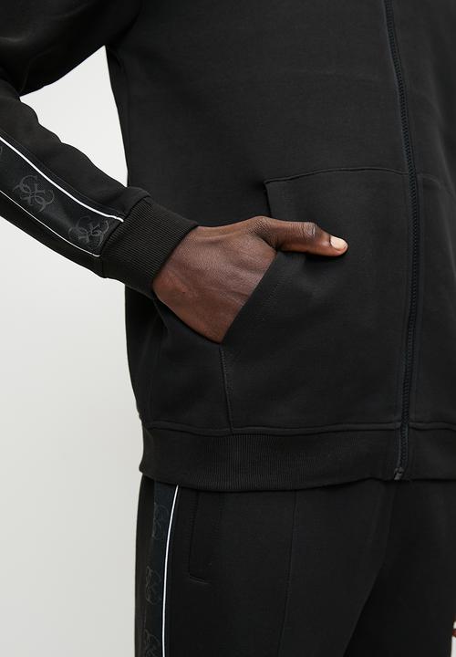 GUESS - Mickey full zip sweatshirt - jet black a996