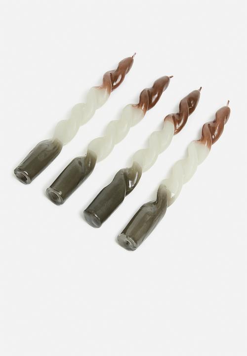 Sixth Floor - Twisted Dinner candle pack - Multi
