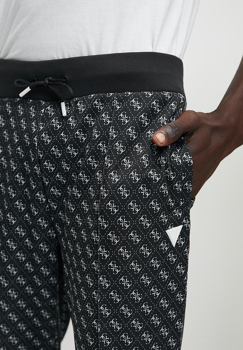 GUESS - Korbin pant - 4g aop jet black