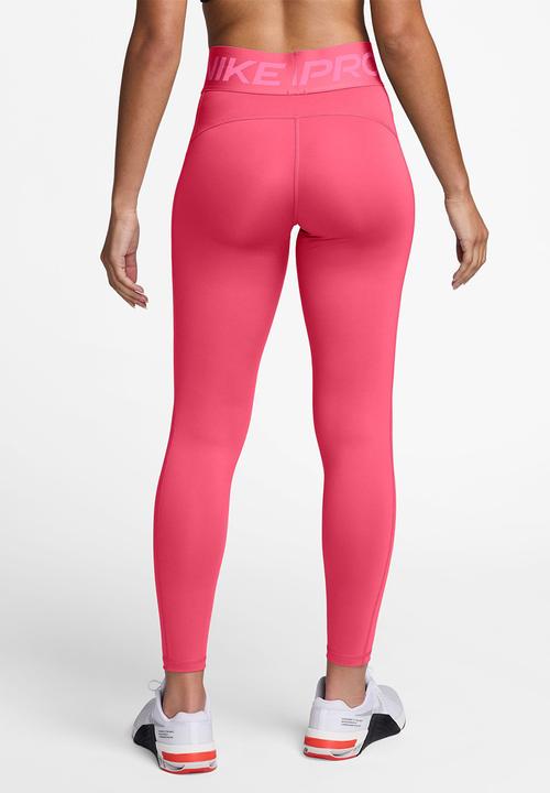 Nike - Nike Pro Sculpt Women's High-Waisted Leggings - Aster Pink/White