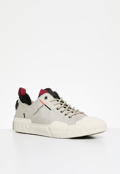 Palladium - ace city shell lo - natural grey