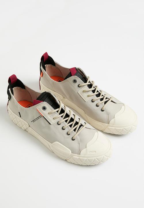 Palladium - ace city shell lo - natural grey