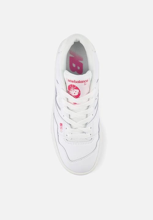 New Balance  - B550 v1 gs - white/pink