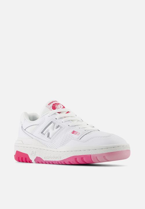 New Balance  - B550 v1 gs - white/pink
