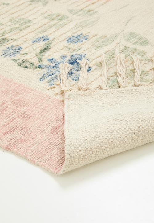 Sixth Floor - Sera printed and tufted rug - multi
