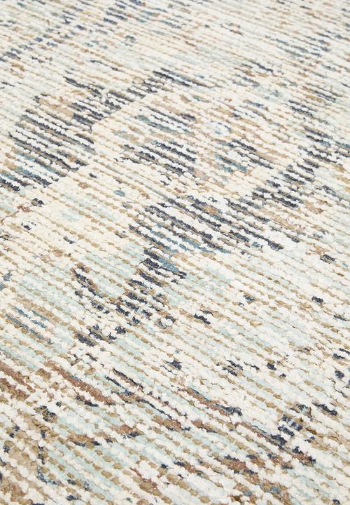 Sixth Floor - Antique Jute Wool Blend Rug - Multi 