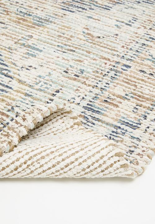 Sixth Floor - Antique Jute Wool Blend Rug - Multi 
