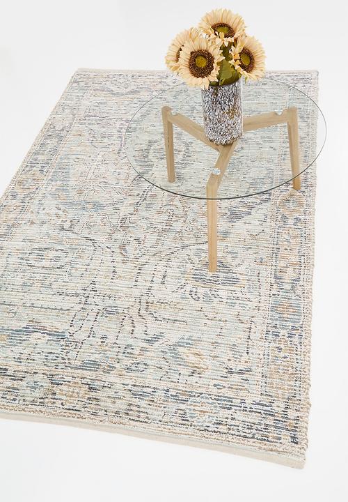 Sixth Floor - Antique Jute Wool Blend Rug - Multi 