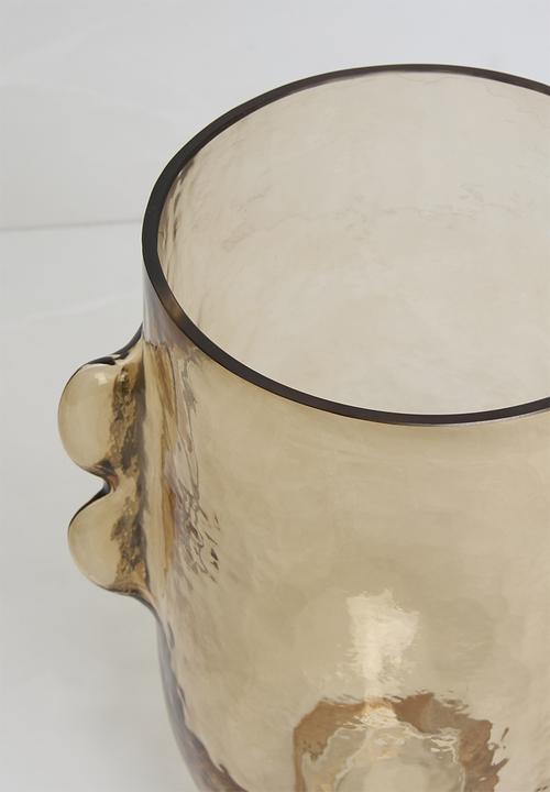 Sixth Floor - Amber Glass Vase 